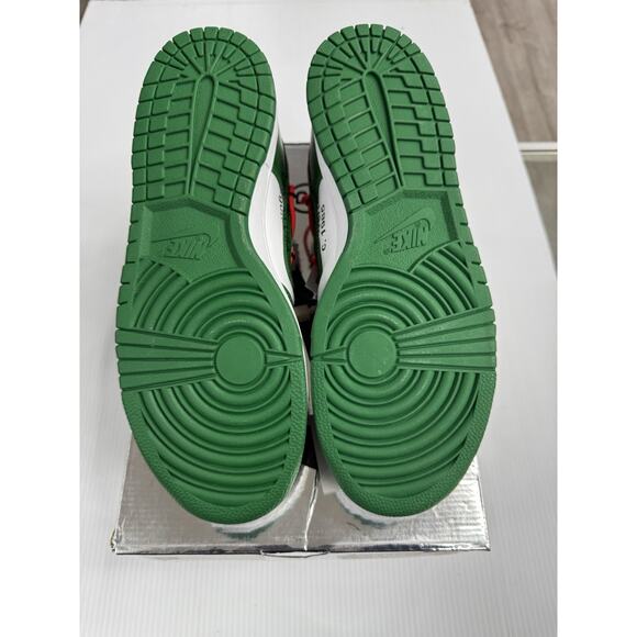Size 9.5 - Nike x Off-White Dunk Low Pine Green CT0856-100
